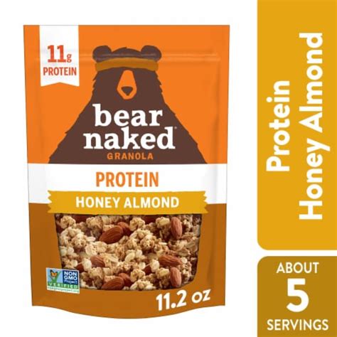 bear naked granola honey almond|Bear Naked Granola Cereal, Breakfast Snacks with Protein,。